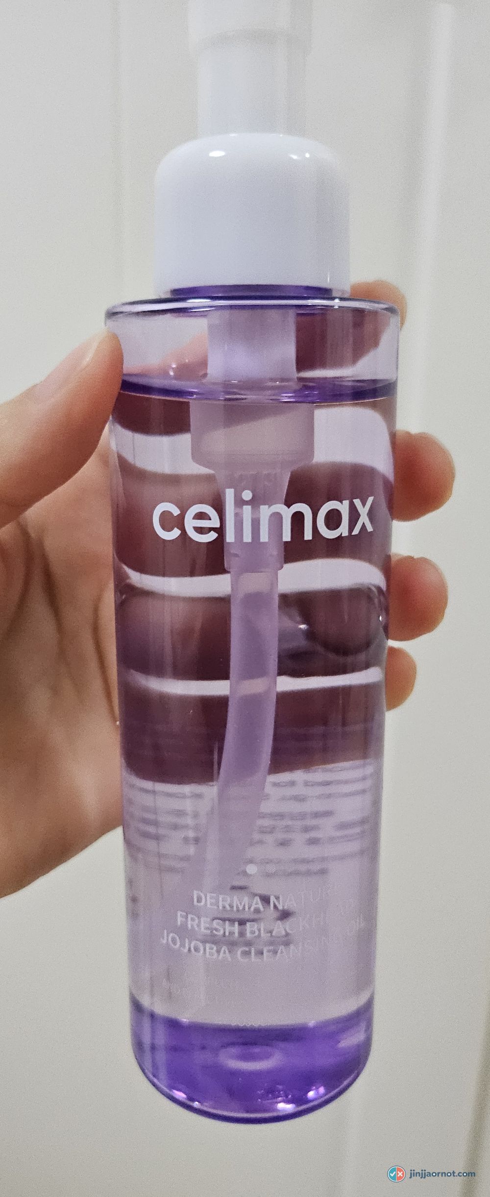 celimax Blackhead Jojoba Cleansing Oil 150ml bottle, my own bottle