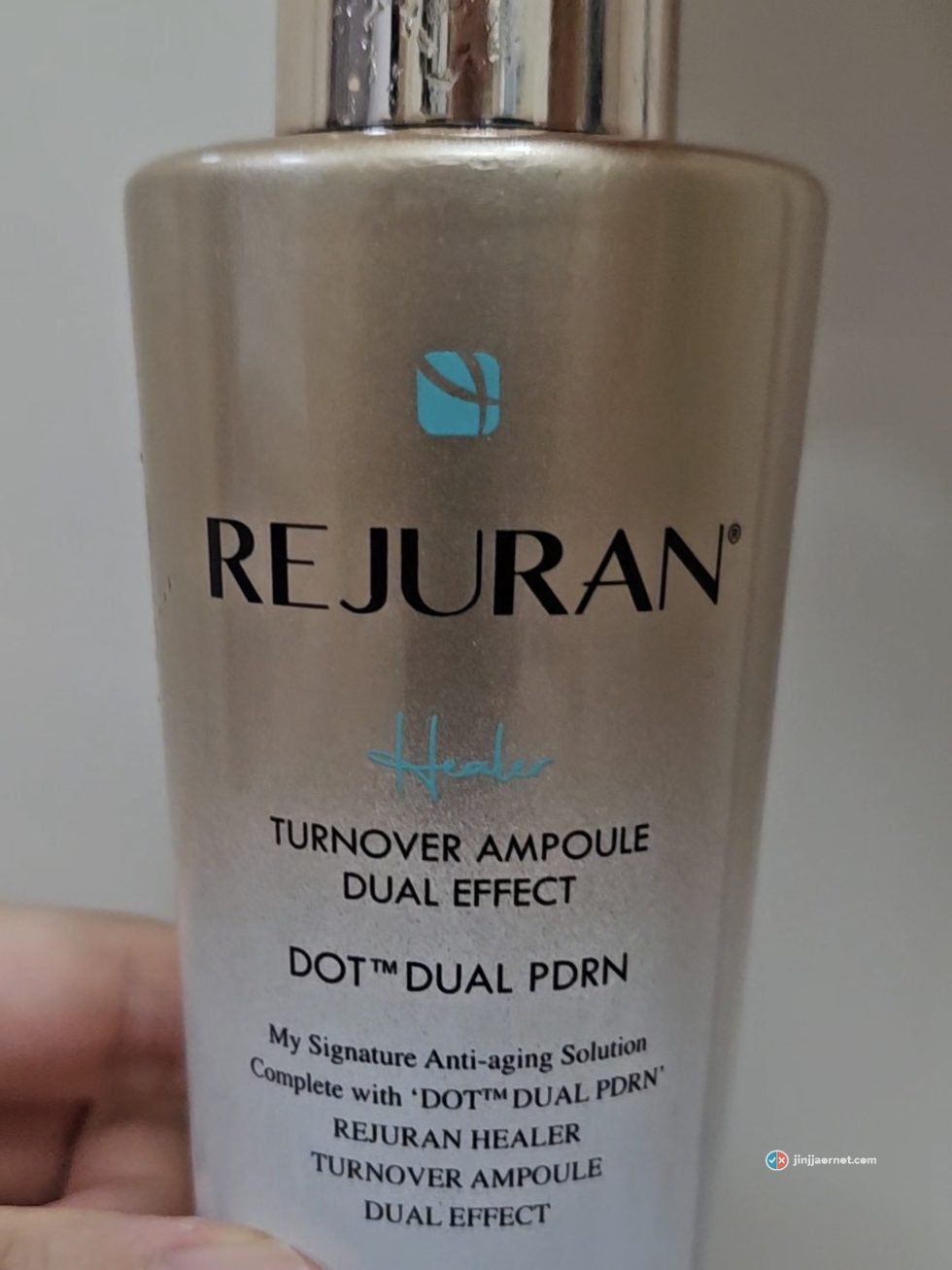 Rejuran Healer Turnover Ampoule Dual Effect 50ml bottle, my own bottle